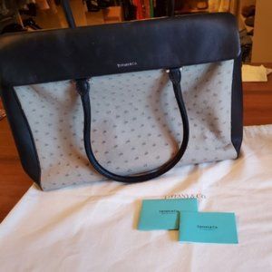 Tiffany's Leatherostrich Peyton Handbag